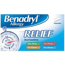 Benadryl Allergy Relief Capsules-undefined