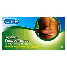 Care Glycerin Adult Suppositories-undefined