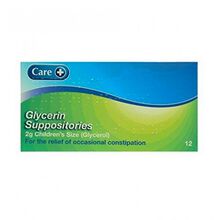 Care Glycerin Child Suppositories-undefined